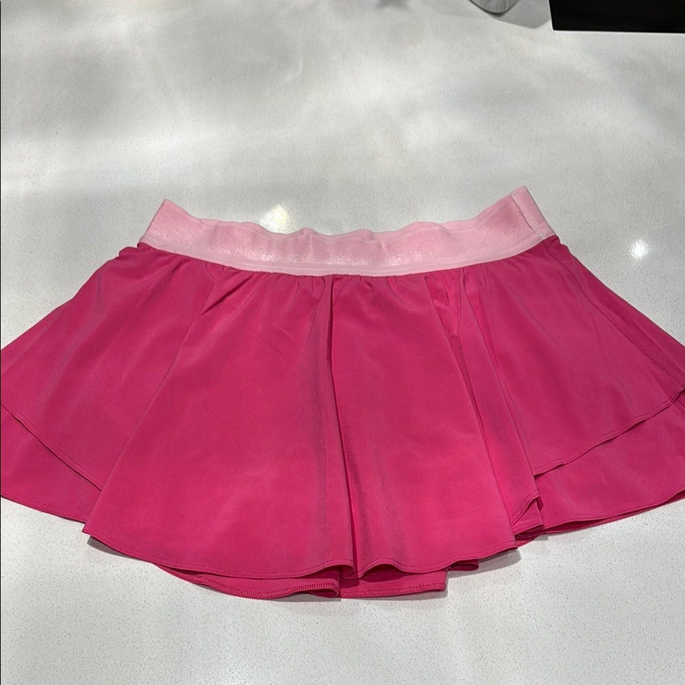 Lululemon Court Rival Pink Women's Skirt